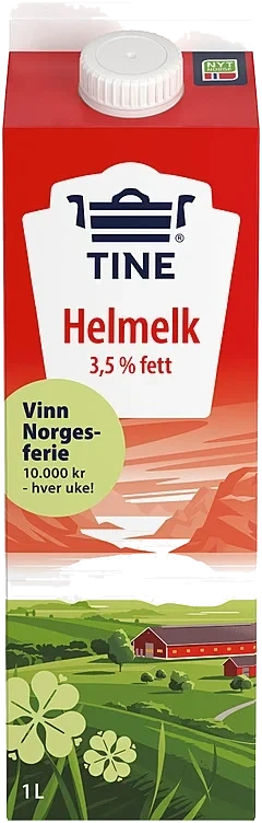 Helmelk container   1l