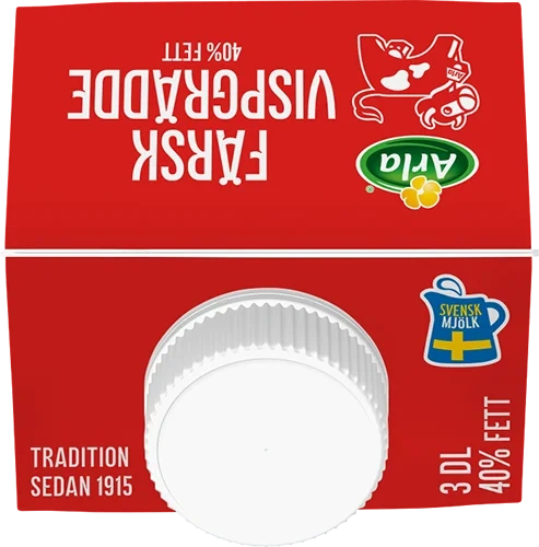 Färsk vispgrädde 40%