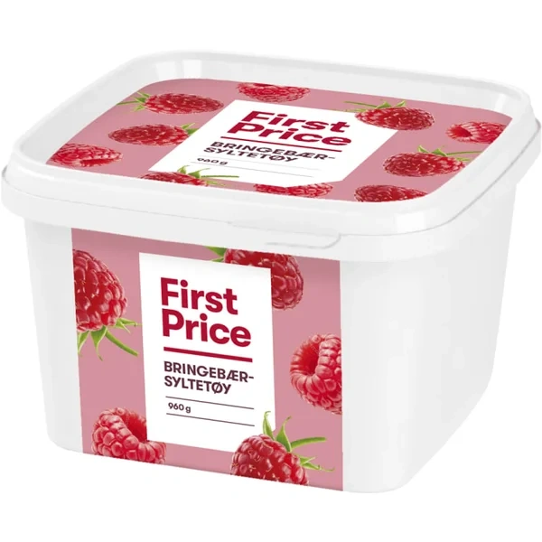 Bringebærsyltetøy 960g First Price