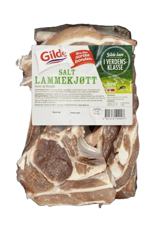 Lammekjøtt Salt Ca950g Gilde