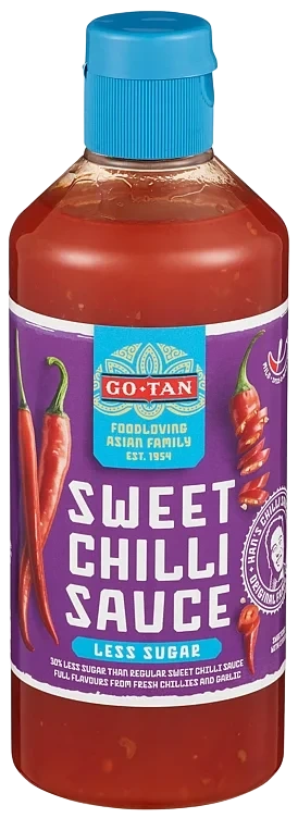 Sweet Chili Saus Thai Less Sugar 500ml Go-Tan