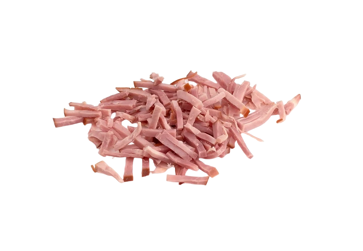Rökt skinka strimlad