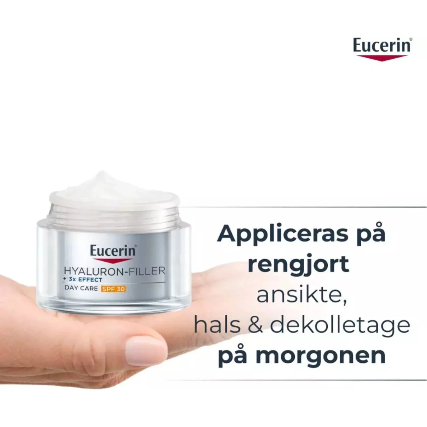 Eucerin Hyaluron-Filler +3x dagkrem SPF30 refill 50 ml