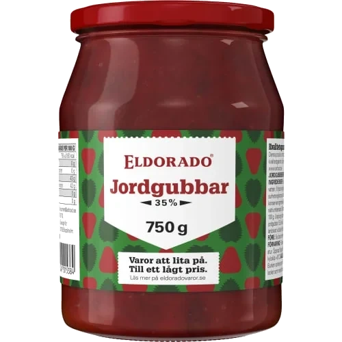 Jordgubbar 35%