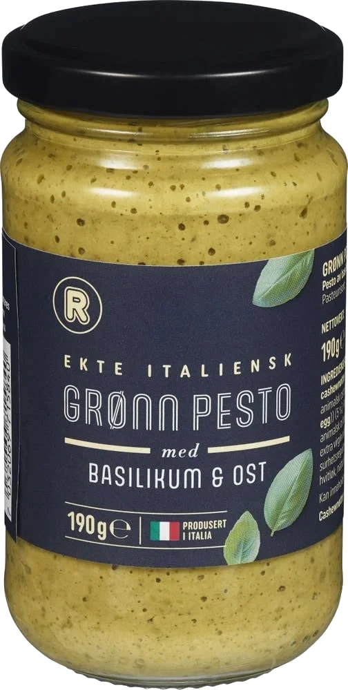Grønn pesto   190g