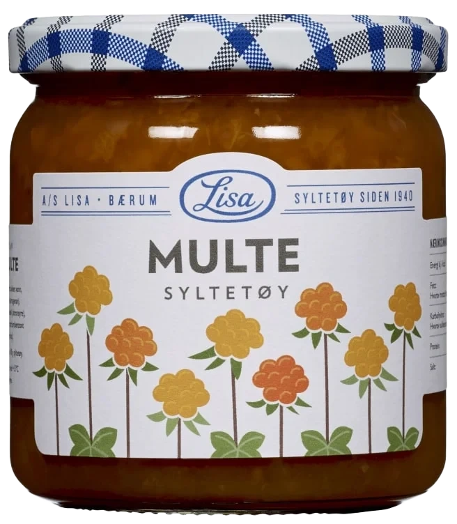 Multesyltetøy 420 Gr Glass Lisa