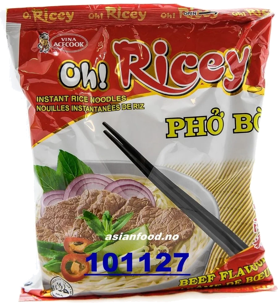 Oh! Ricey Pho Kjøttboller 70g
