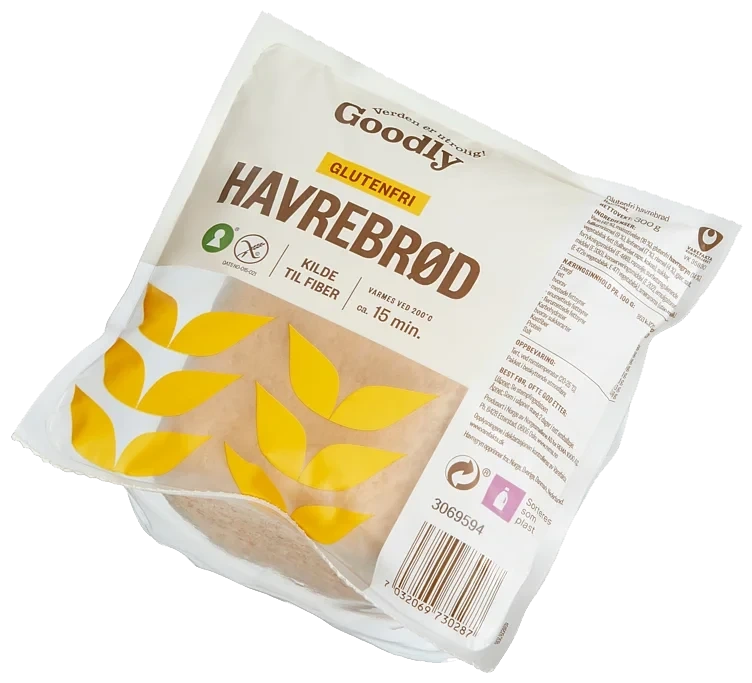 Havrebrød glutenfri  300g