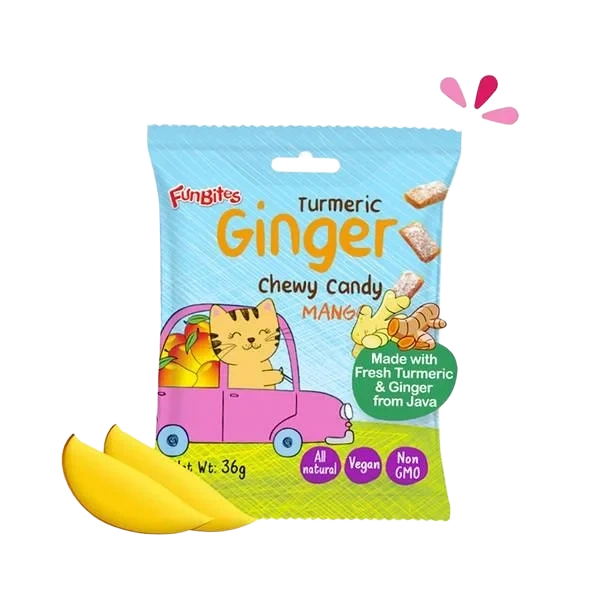Ingefær Toffee med Mango