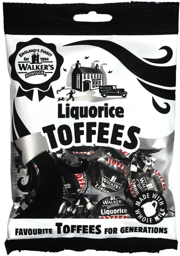 Walkers Liqourice toffees