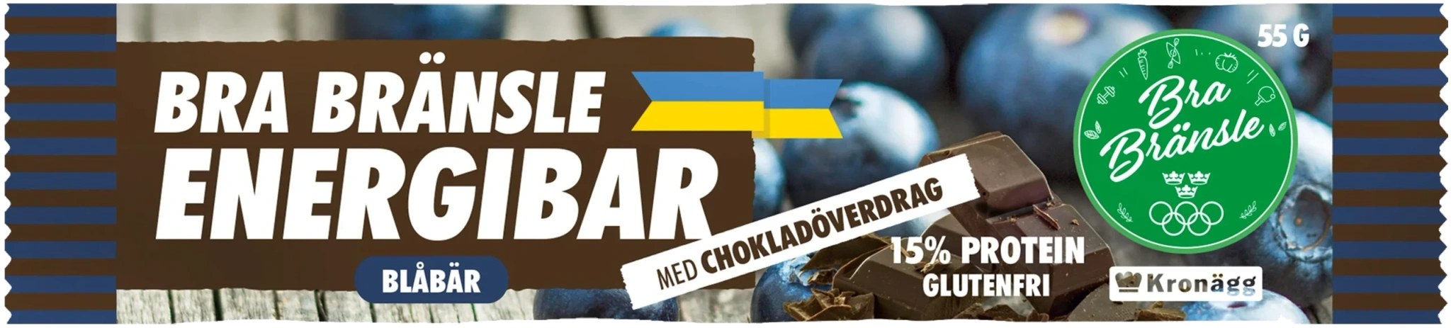 Energi blåbär chok