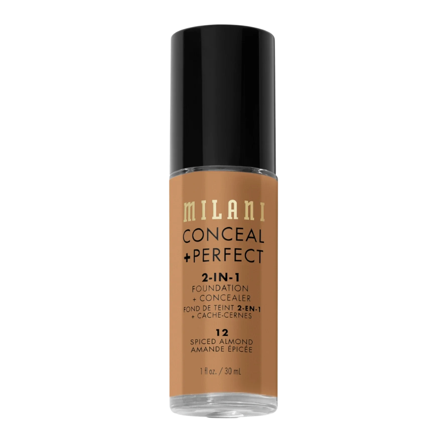 Milani Conceal + Perfect 2-In-1 Foundation 12 Spiced Almond