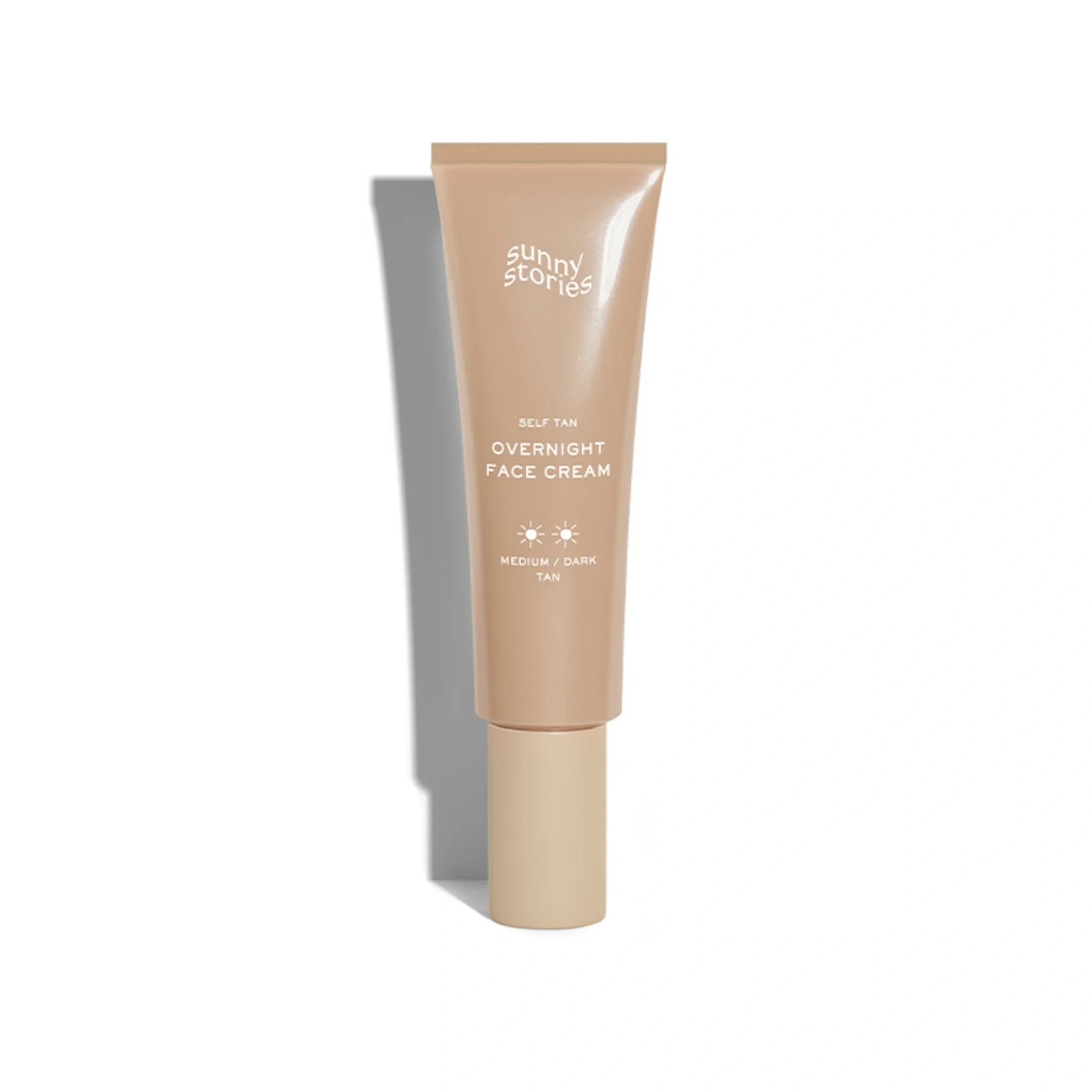 Sunny Stories Self Tan Overnight Face Cream Medium/Dark 50 ml