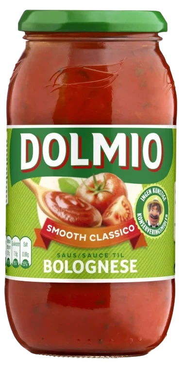 Pastasaus Bolognes Smooth Tomato 500g Dolmio