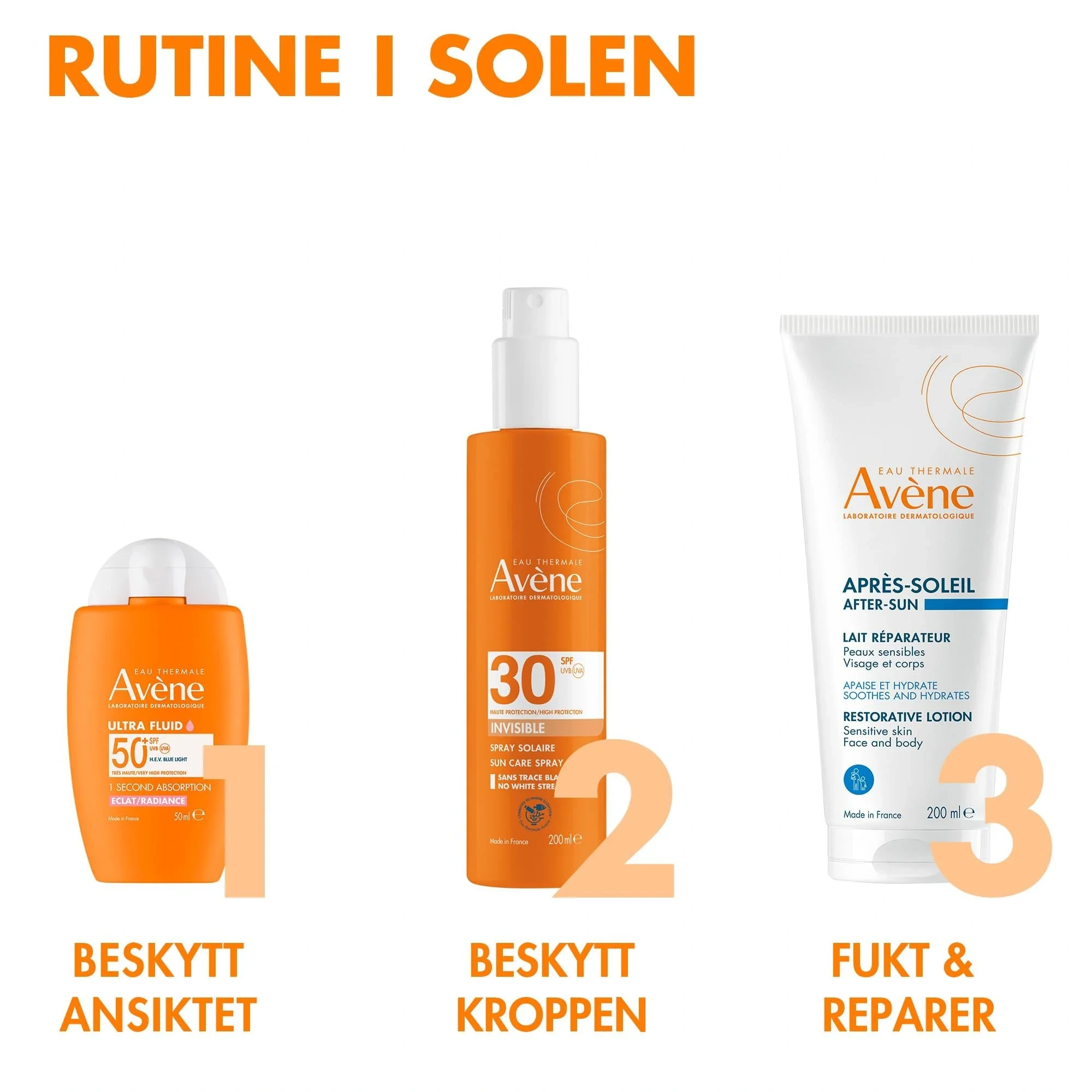 Avène Sun Spray SPF30, 200 ml
