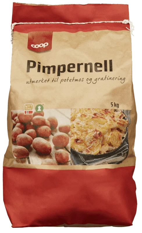 Pimpernellpotet 5kg Norsk