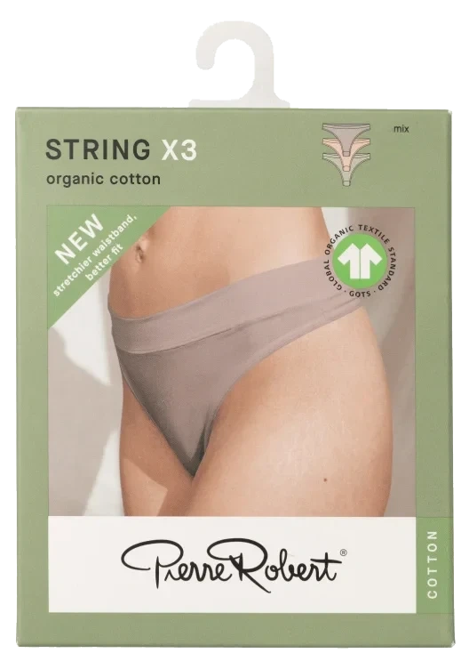 String Cotton Mix Xl 3stk Pierre Robert