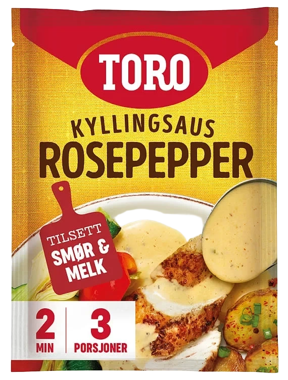Toro Kyllingsaus Rosèpper 18g