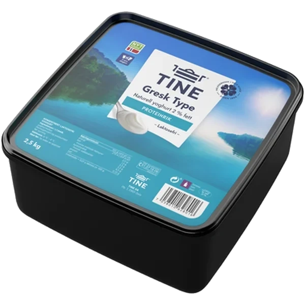 Gresk Type Yoghurt Naturell 2.5kg Tine