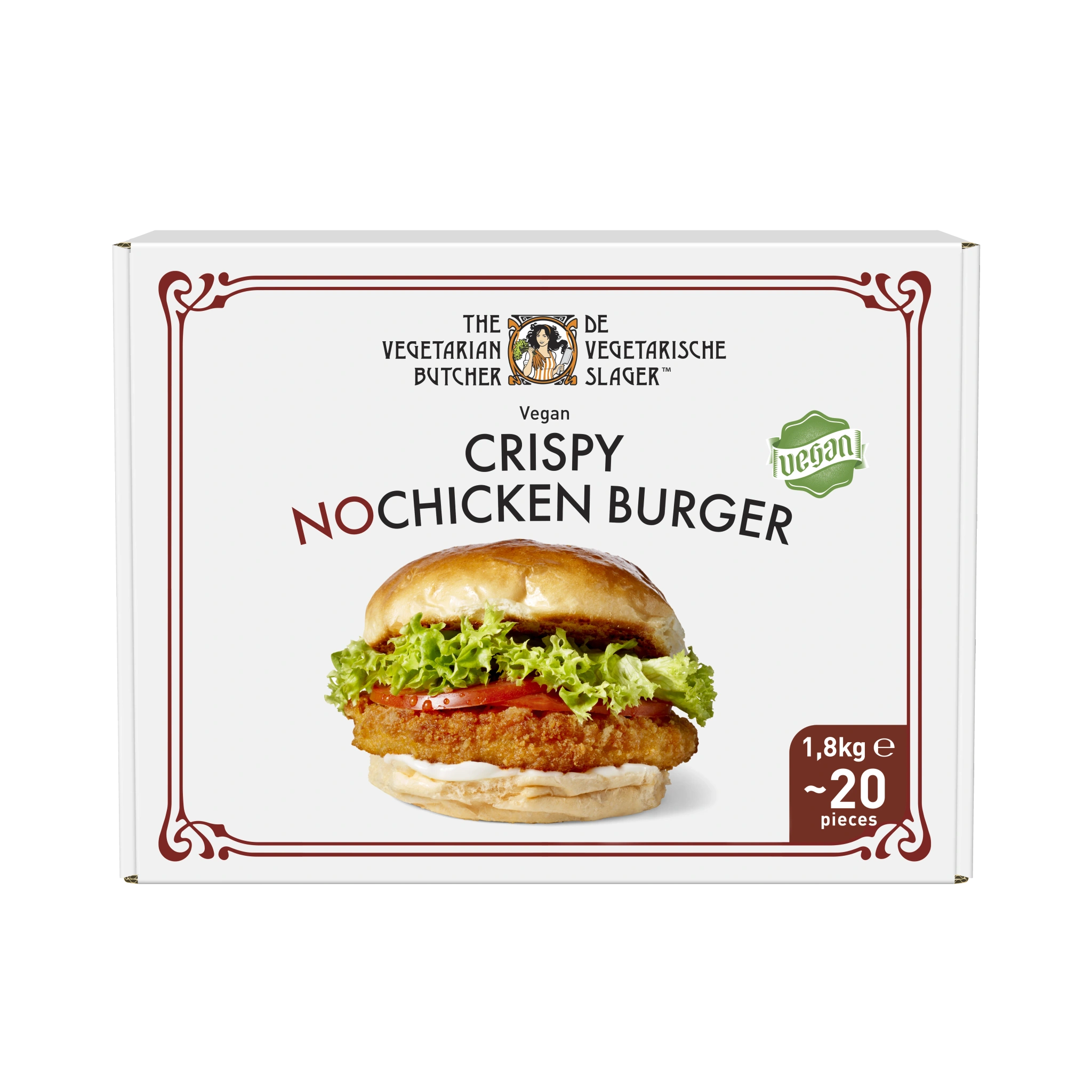 Crispy NoChicken Burger