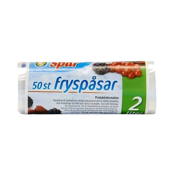 Fryseposer - 2 liter/50stk