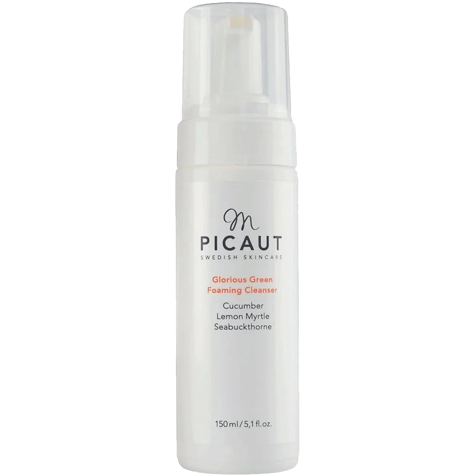 M Picaut Swedish Skincare Glorious Green Foaming Cleanser
