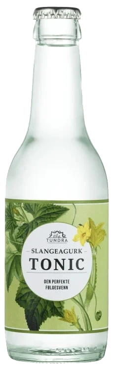 Tundra Tonic Water Agurk 0,25l flaske