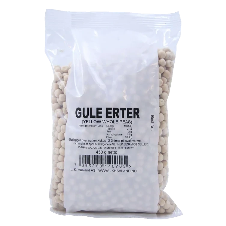 Gule erter                   450g