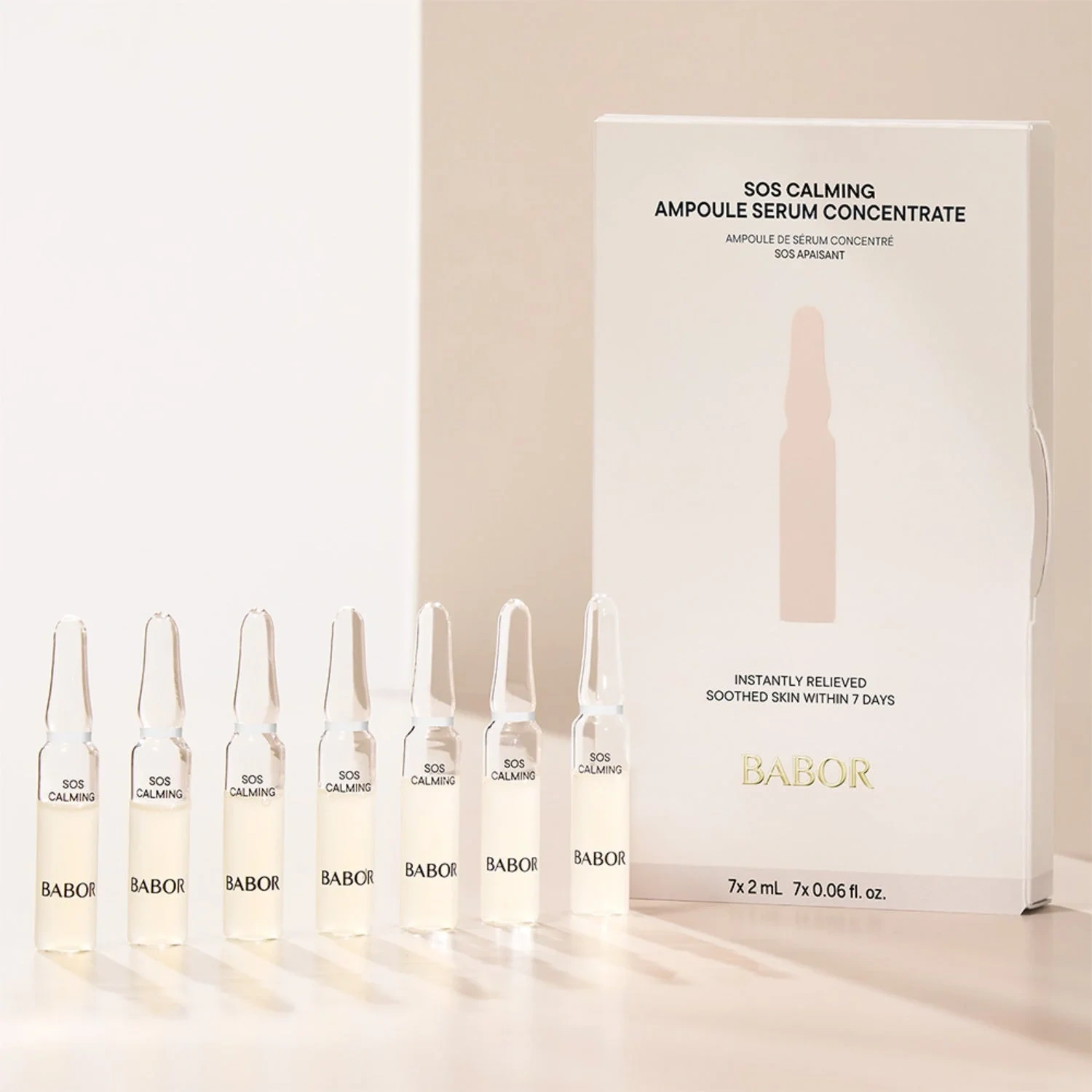 BABOR SOS Calming Ampoule, 7 x 2 ml