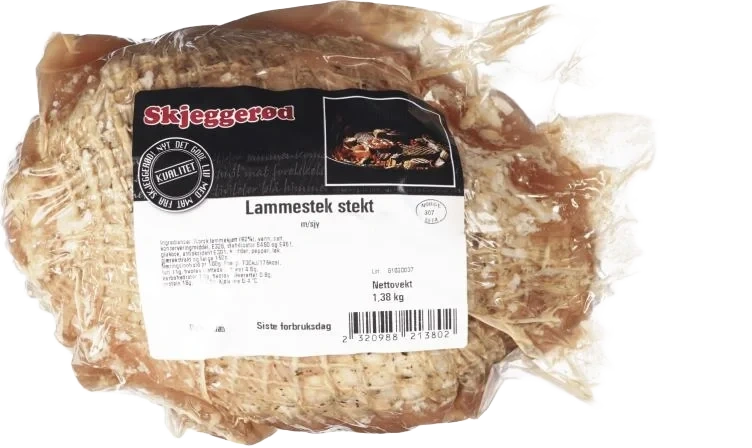 Lammestek Stekt m/Sky ca 1,5kg Skjeggerød