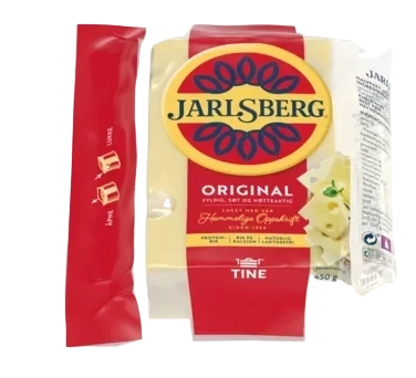 Jarlsberg skorpefri 450g