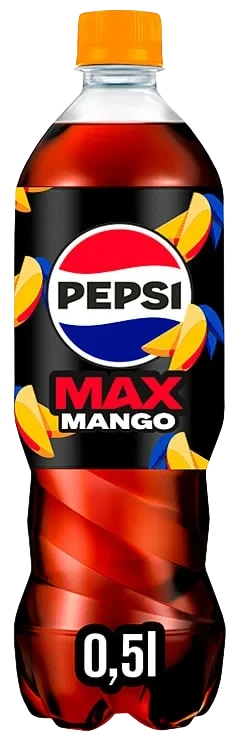 Pepsi Max Mango 0,5l flaske