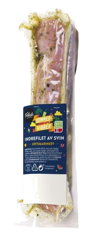 Svin Indrefilet Urtemarinert Ca570g Sommervibber