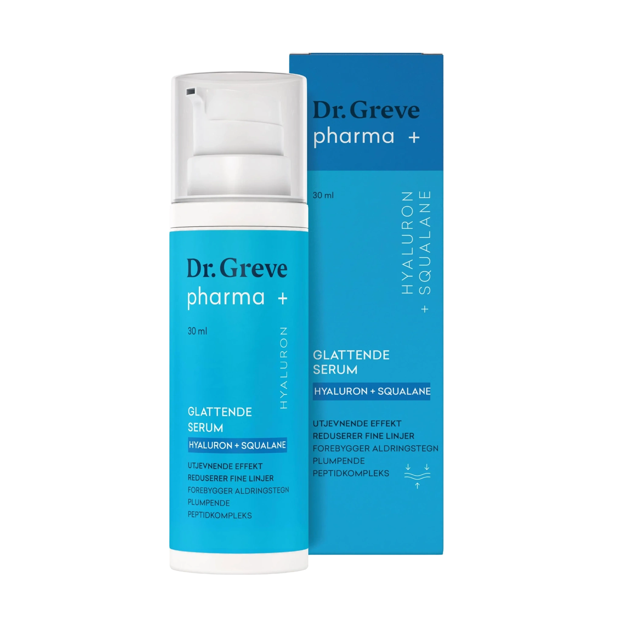 Dr. Greve Pharma Hyaluron + Squalane Glattende Serum, 30 ml
