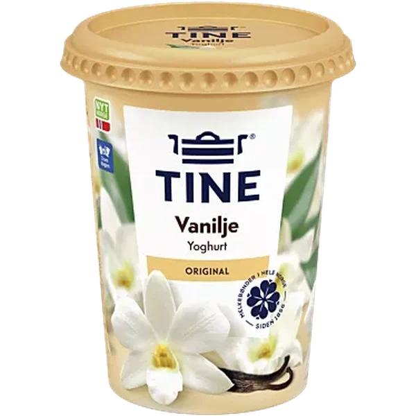 Yoghurt vanilje    500g