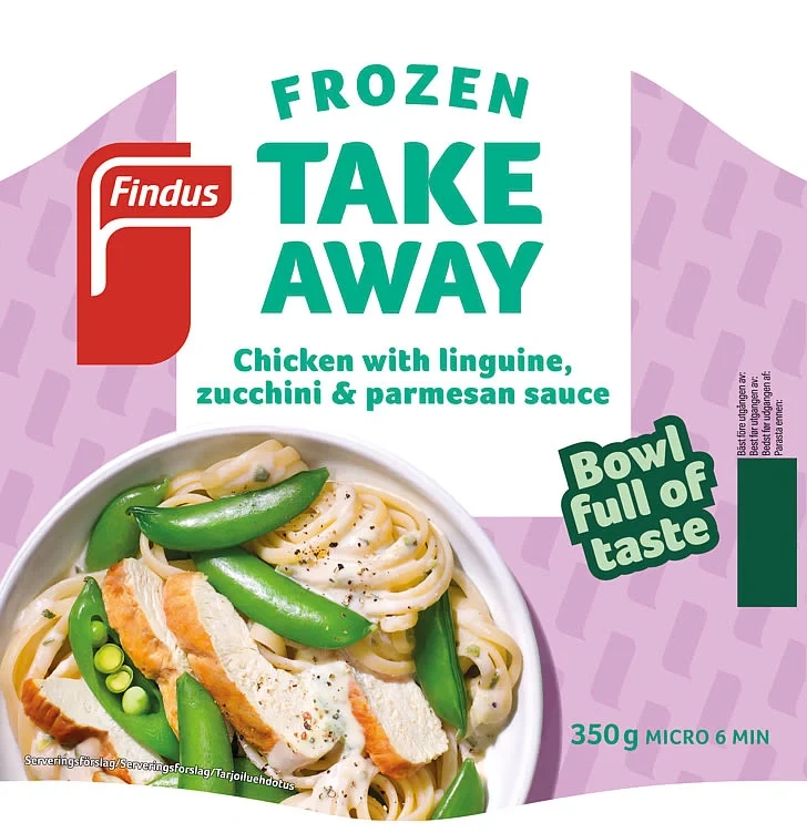 Linguini Chicken Zucchini 350g Findus