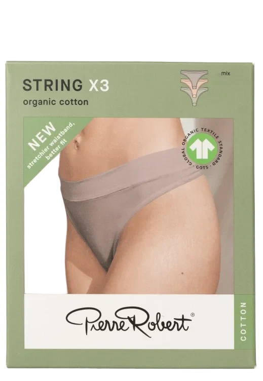 String Cotton Mix S 3stk Pierre Robert