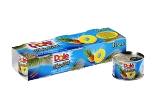 Ananas Tropical Gold Skivor 3-p