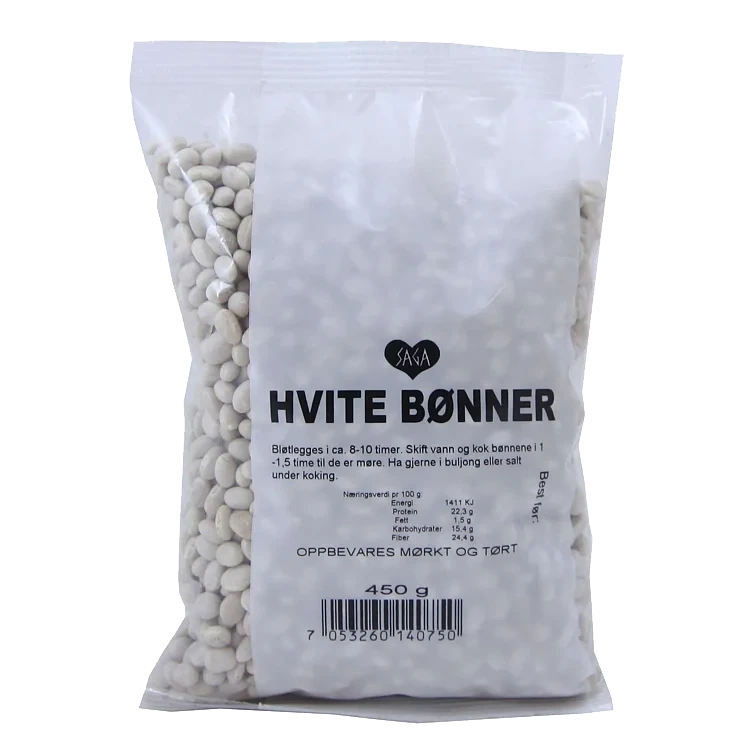 Bønner hvite   450g