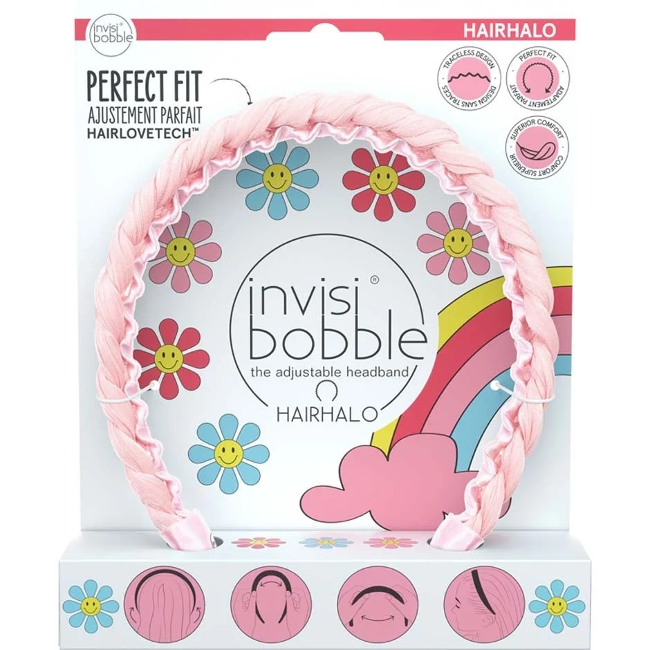 Invisibobble Hairhalo Retro Dreamin‘ Eat, Pink, and be Merry