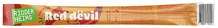Ølpølse red devil   50g