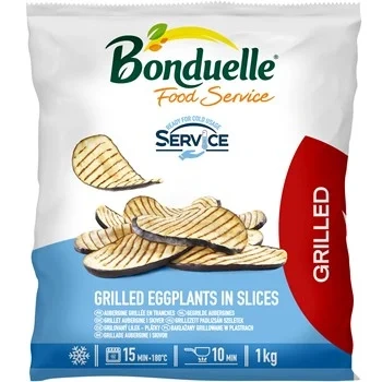 Grillad Aubergine fryst