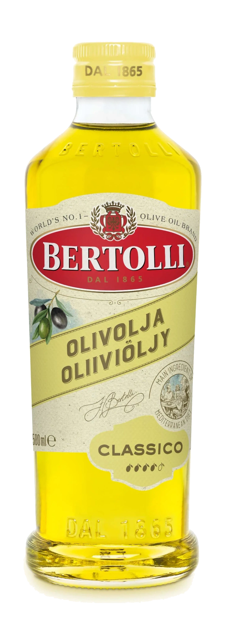 Bertolli 500ml Olivolja classico