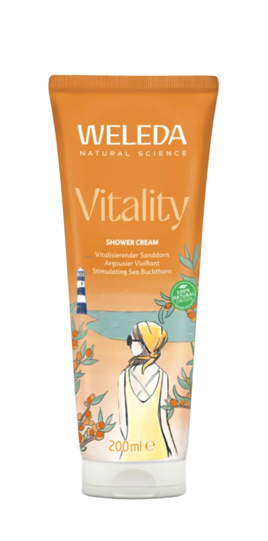 Weleda Sea Buckthorn Creamy Body Wash 200 ml