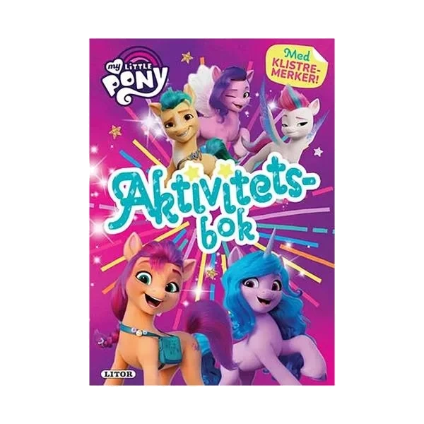 My Little Pony Aktivitetsbok med Klistremerker
