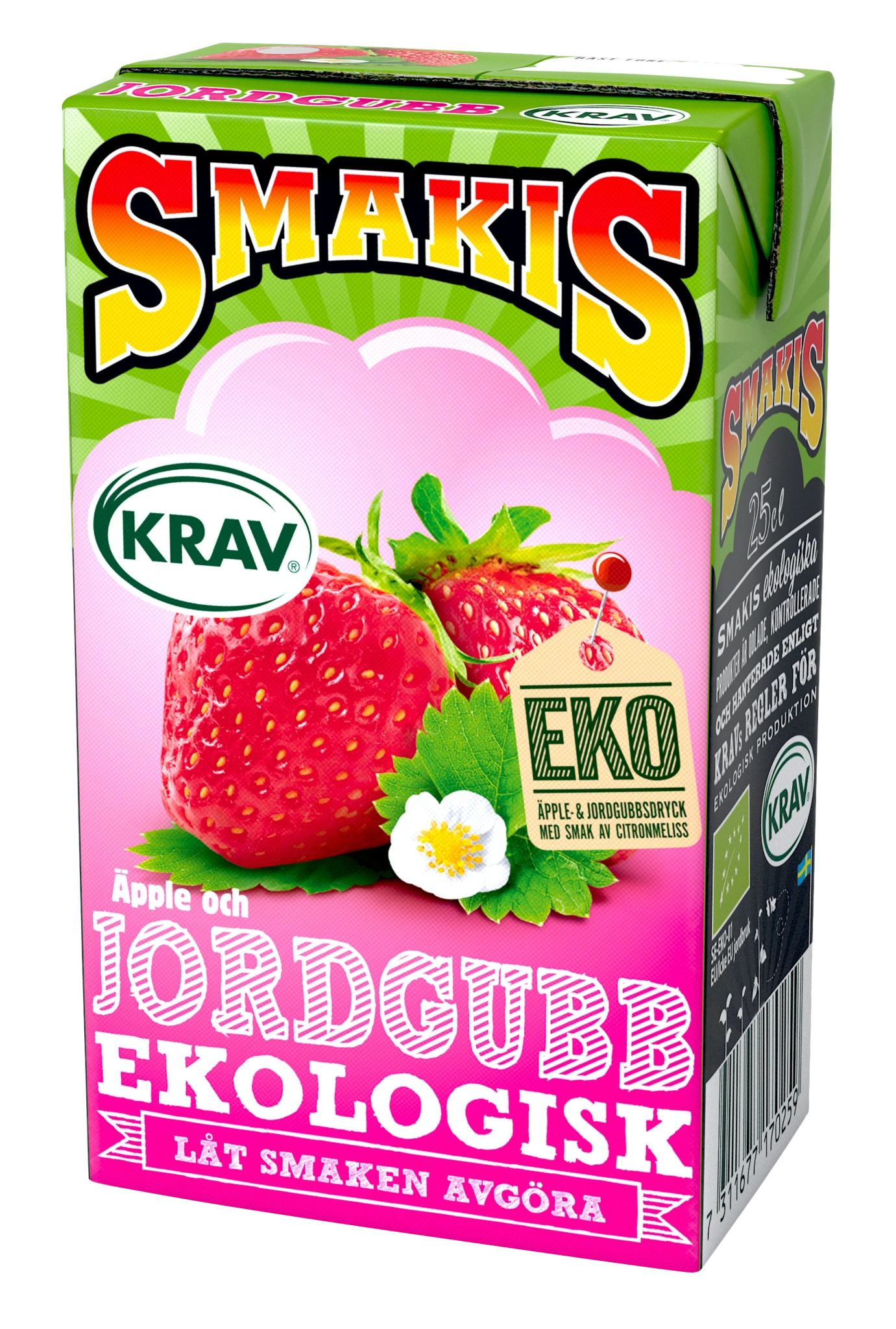 KRAV Jordgubbsdryck