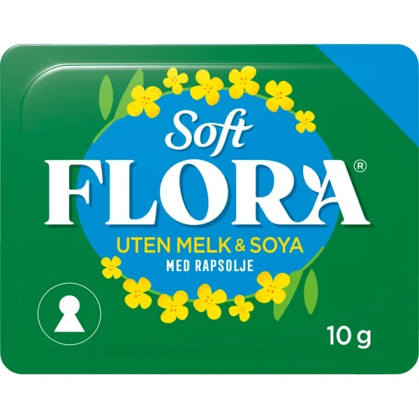 Soft Flora U/melk&soya 200x10g Kuvert