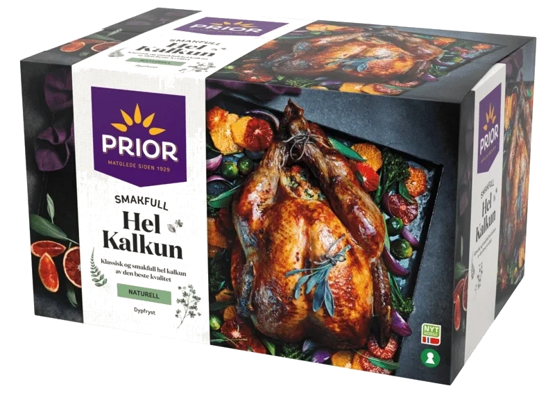 Prior Hel Kalkun 3,9-6,9kg fryst