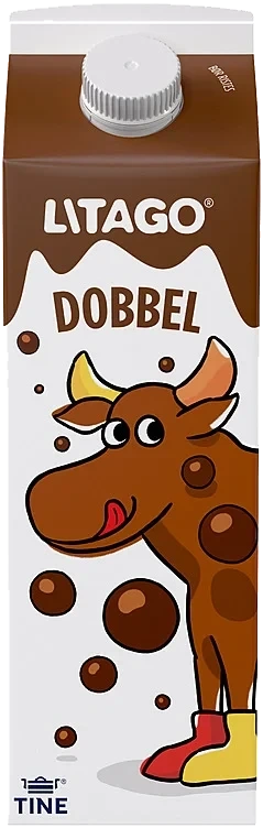 Litago dobbel sjokolademelk  0,5l