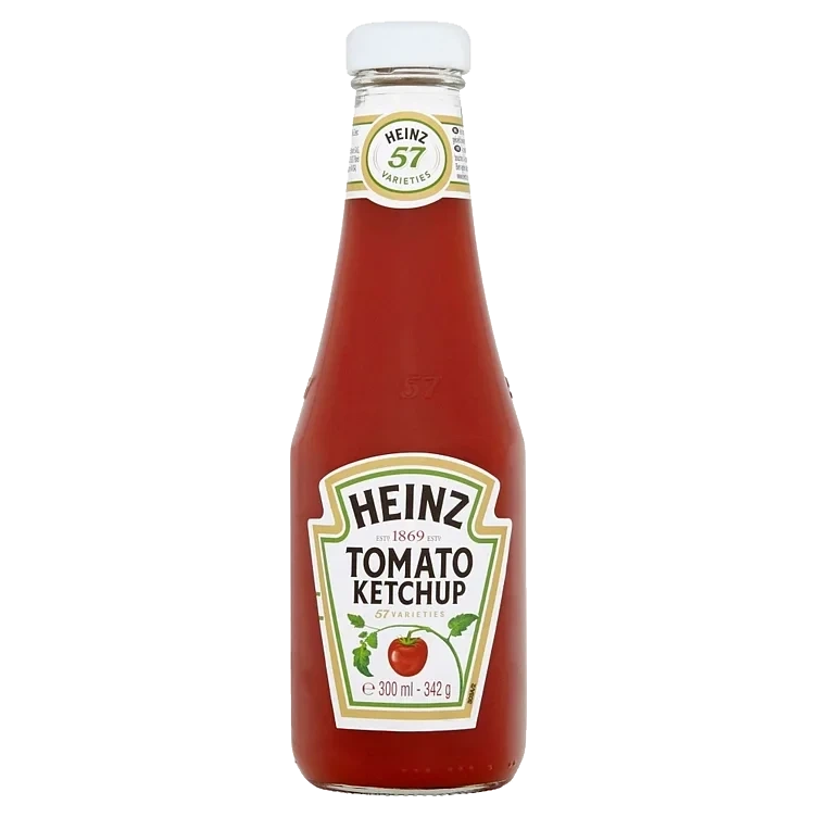 Ketchup heinz fl.    t  342g
